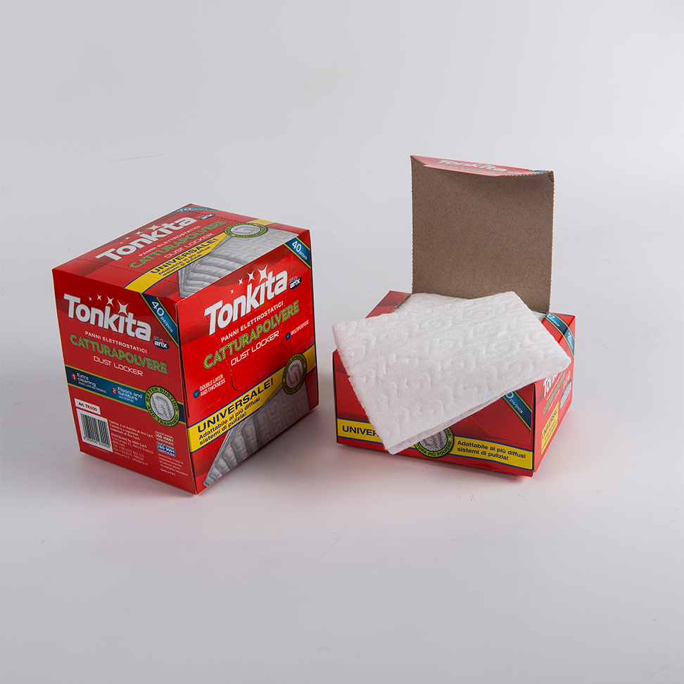 Electrostatic Dust Cloths - Universal Double-Layer Cleaning Wipes (Pack of 40)